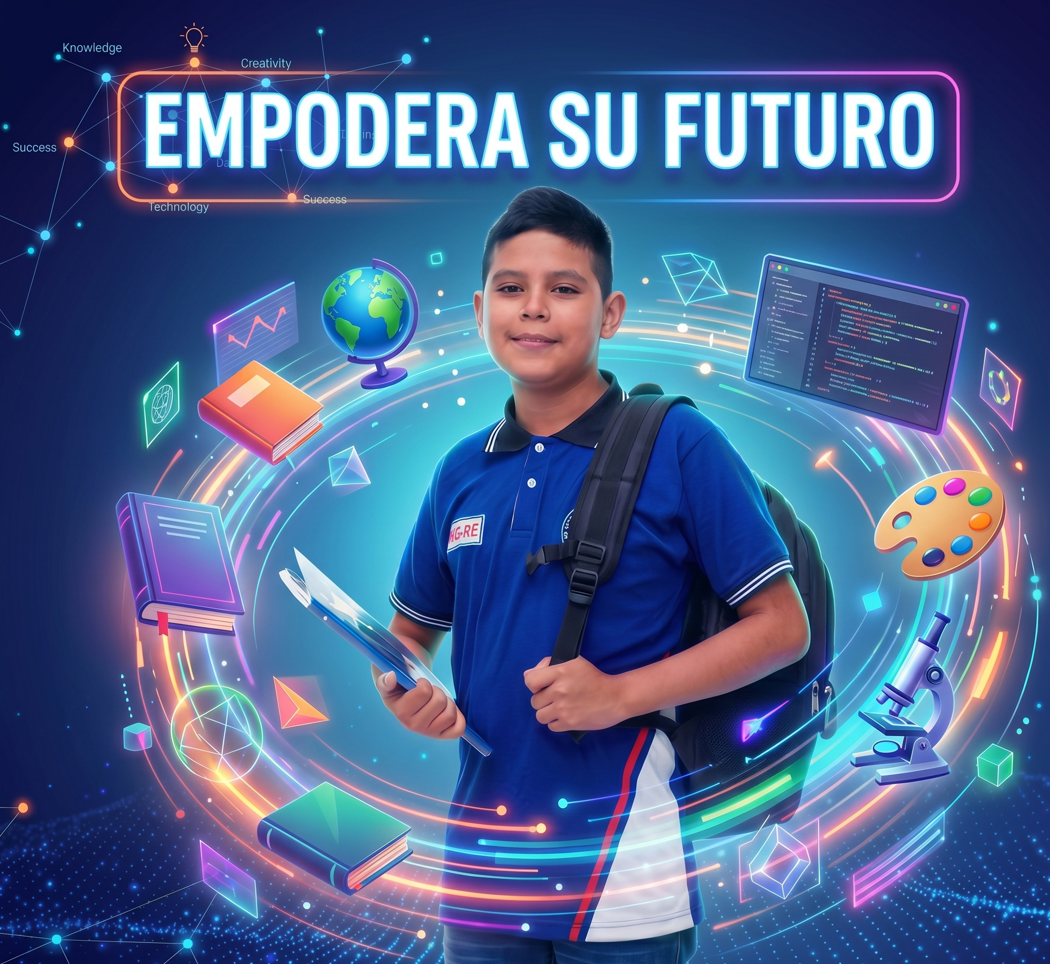 Estudiantes felices